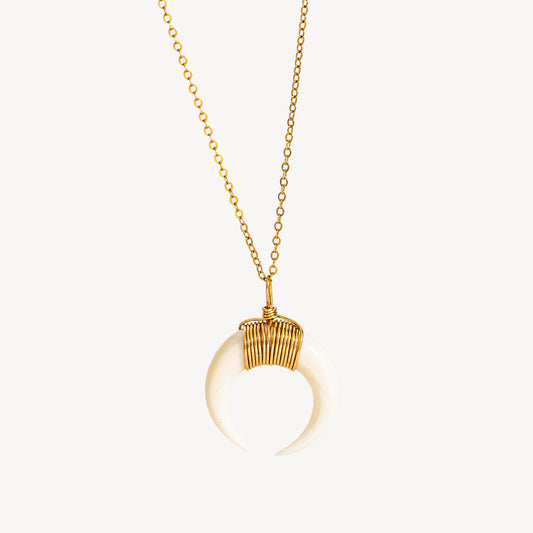 Horn Tusk Necklace