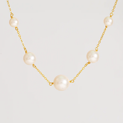 Link Swarovski Fresh Water Pearl Necklace