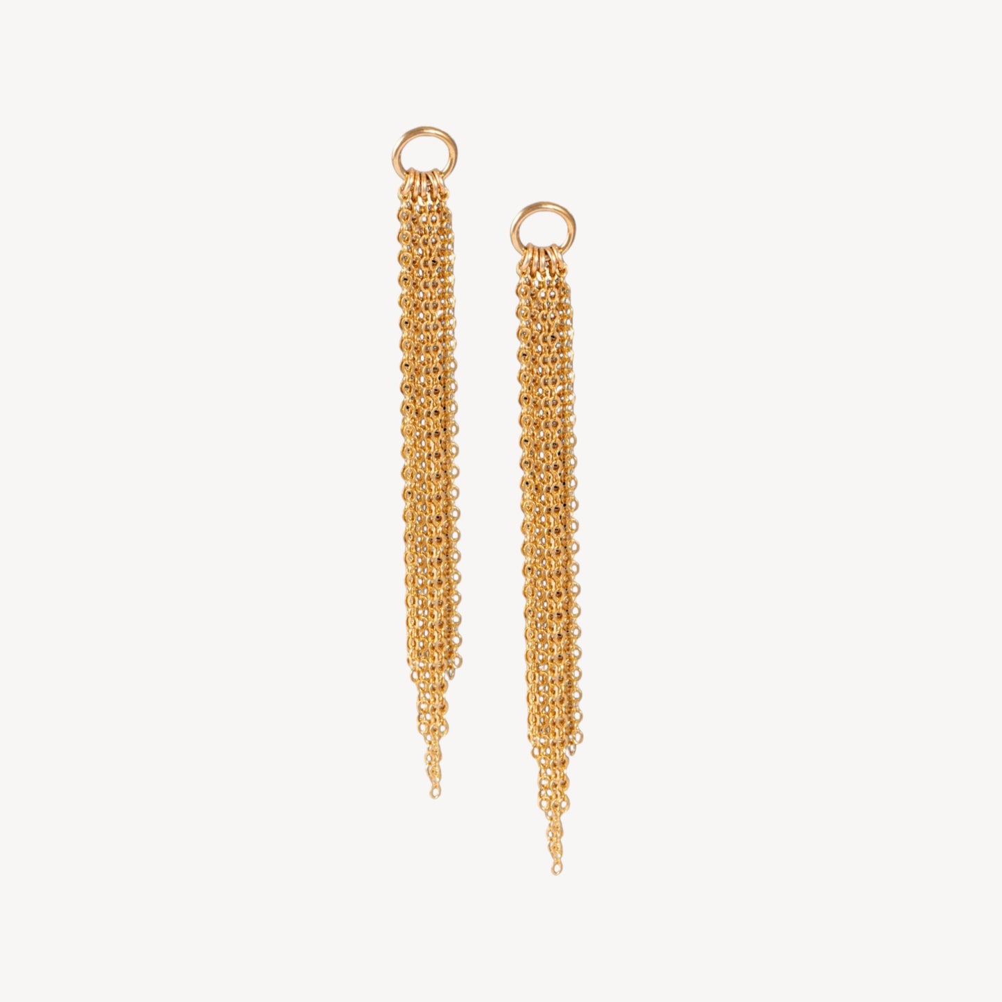 Tassel Circle Stud Earrings