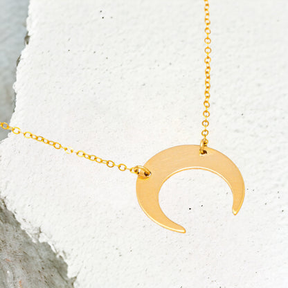 Crescent Moon Necklace