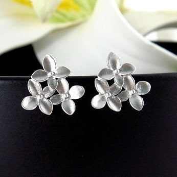 Cherry Blossom Stud Earrings