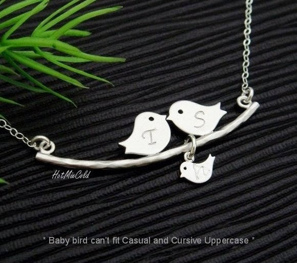 Silver Bird Necklace