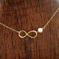 Gold Infinity Necklace